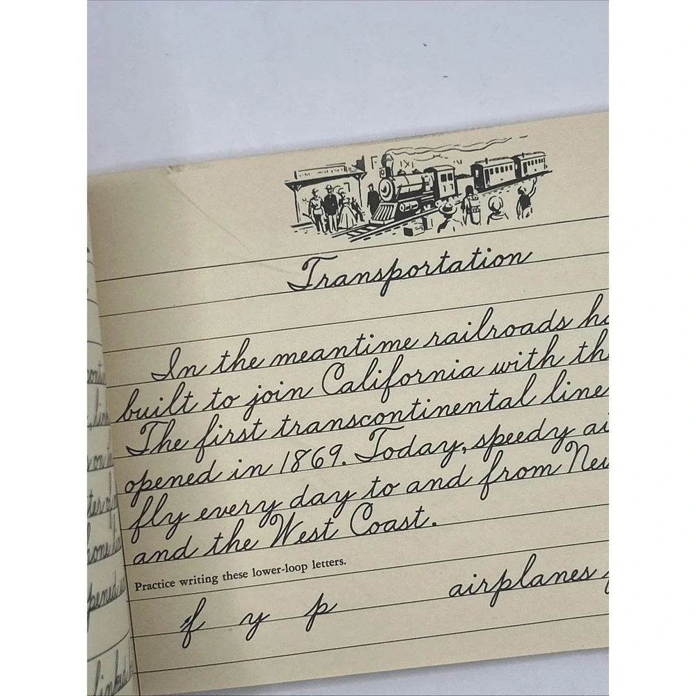 Vintage Noble's Better Handwriting for Everyone Book 6 – Unused Workbook